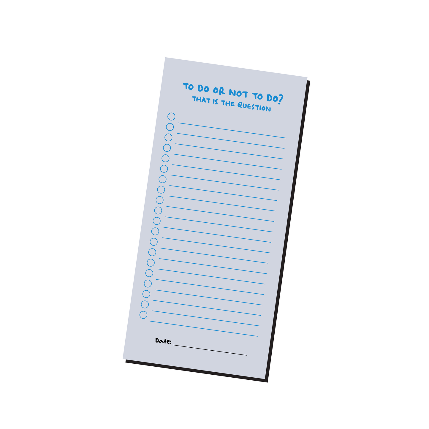 To Do Or Not To Do? (To Do List Desk Pad) 210mm x 90mm