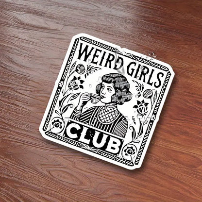 Weird Girls Club Sticker