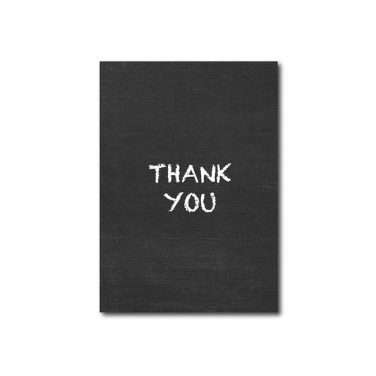 Thank You Card For Teachers & Teaching Staff