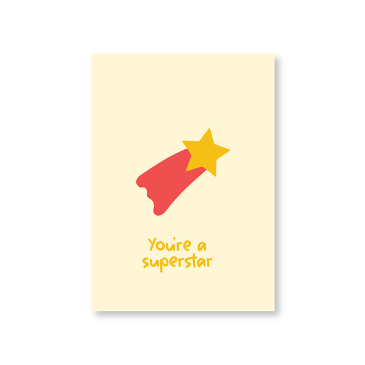 You're a Superstar (Thank You Card)