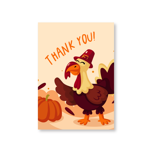 Thank You Thanksgiving Card