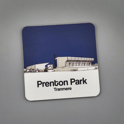 Tranmere Rovers FC coaster of Prenton Park