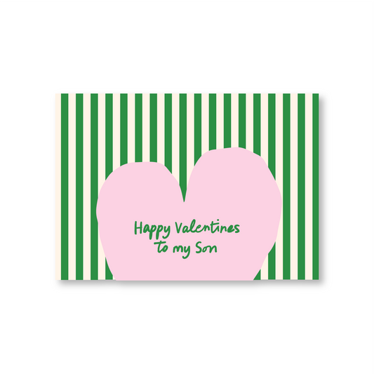 Happy Valentines Day Card For Son