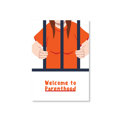 Welcome to Parenthood (New Baby) Greetings Card
