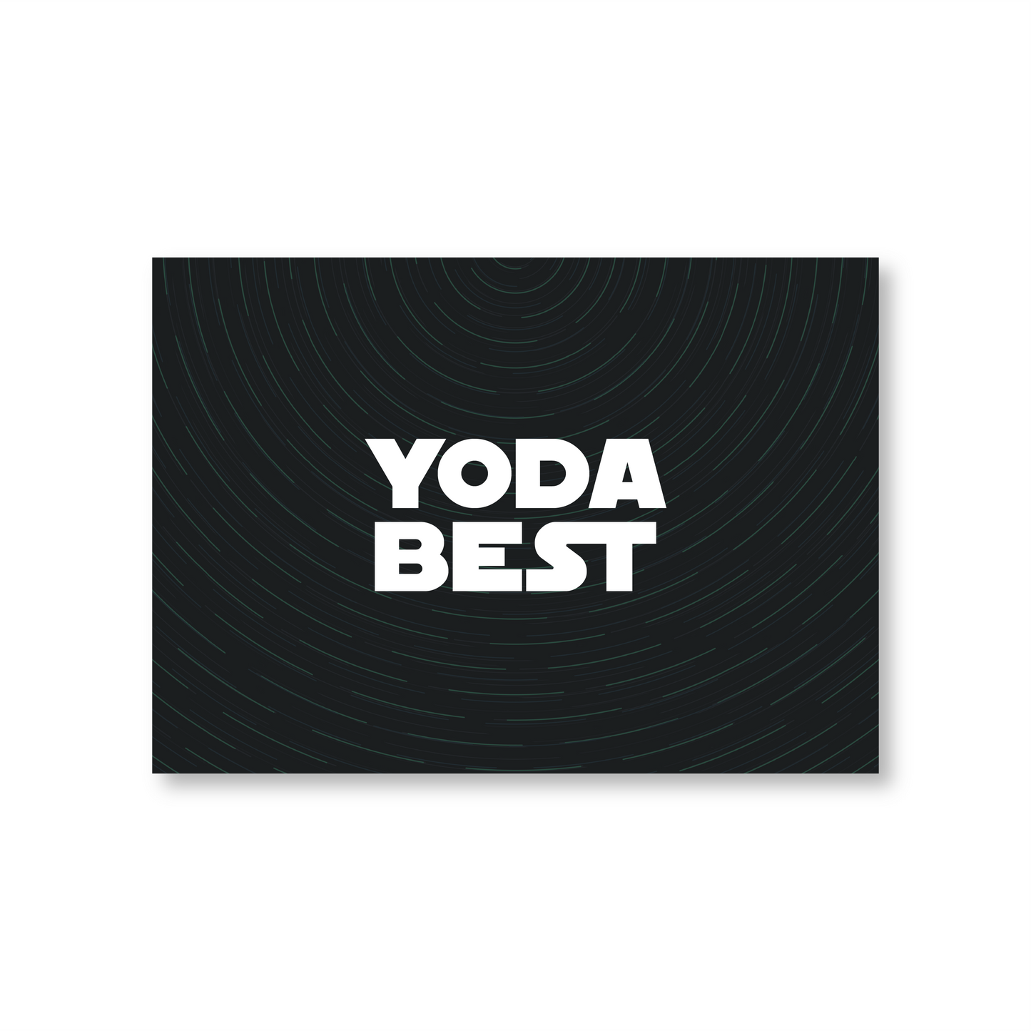 Yoda Best Multi-Occasion Greeting Card